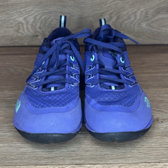 North Face 632207 Ultra Kilowatt Trail Running Athletic PURPLE Shoes Womens,  6 - Picture 3 of 7
